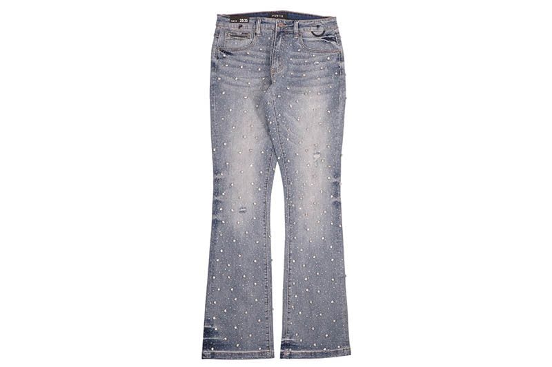 PUBLIK DENIM FLARE FIT JEAN (KD2577:BLUE)