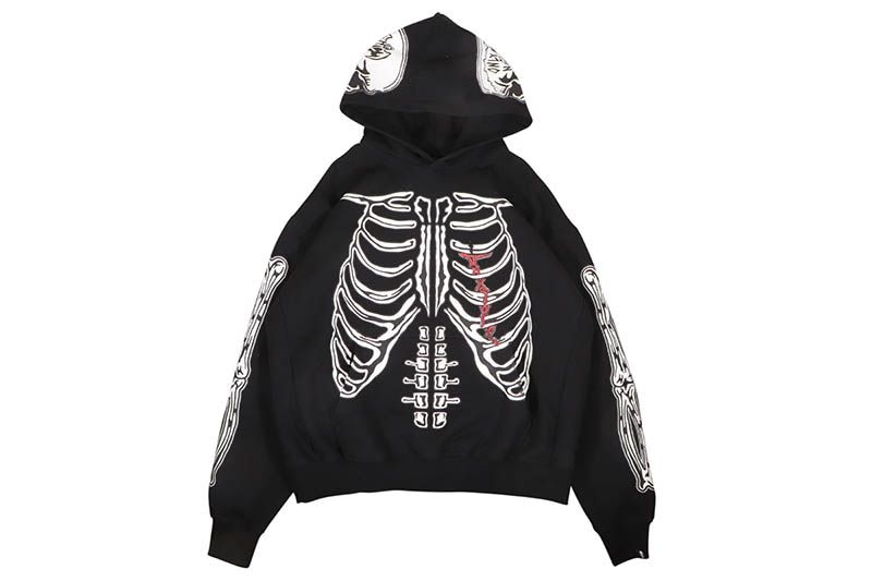 WARREN LOTAS CREEP ZIP HOODIE (BLACK)