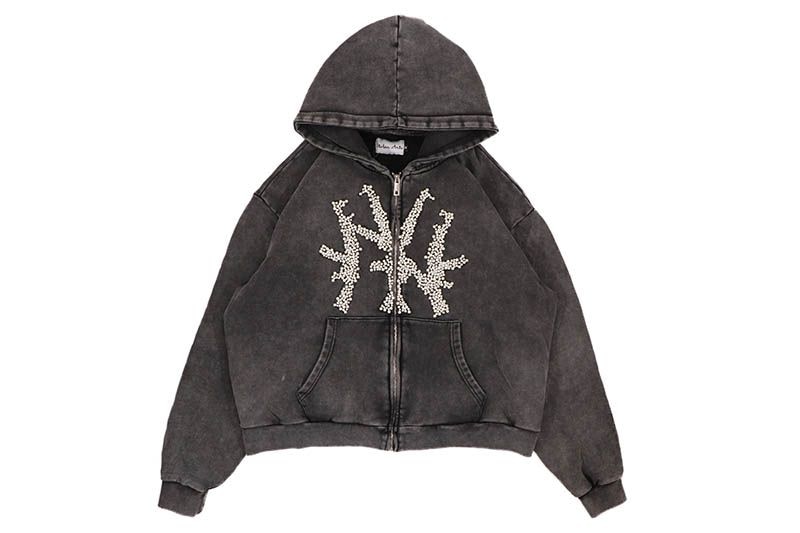 STOLEN ARTS BLACK AK-NY PEARL HOODIE