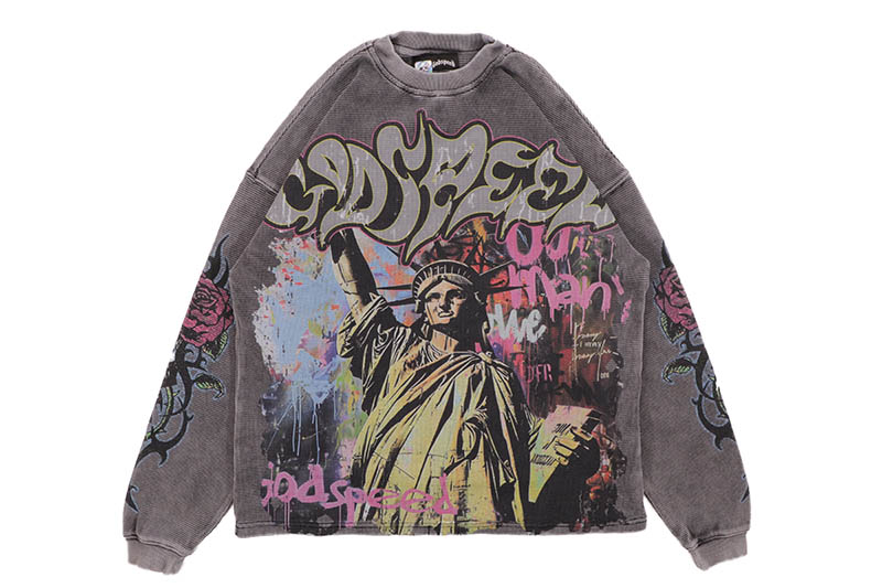 GODSPEED VANDAL LS THERMAL (GREY WASH) | Brand,G-L,GODSPEED NEW
