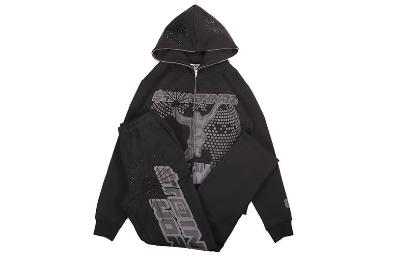 SB STUDIOS WORLDWIDE SWEATSUIT (TRIPLE BLACK)