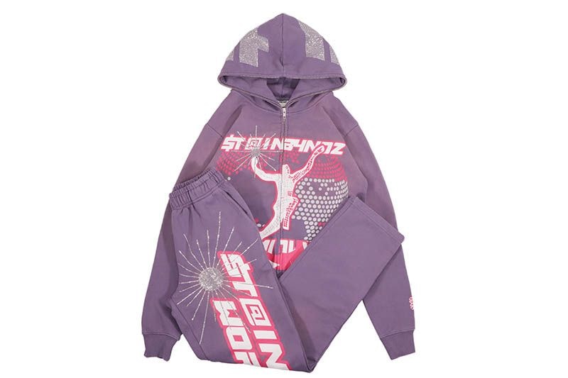 SB STUDIOS WORLDWIDE SWEATSUIT (VIOLET RAGE)
