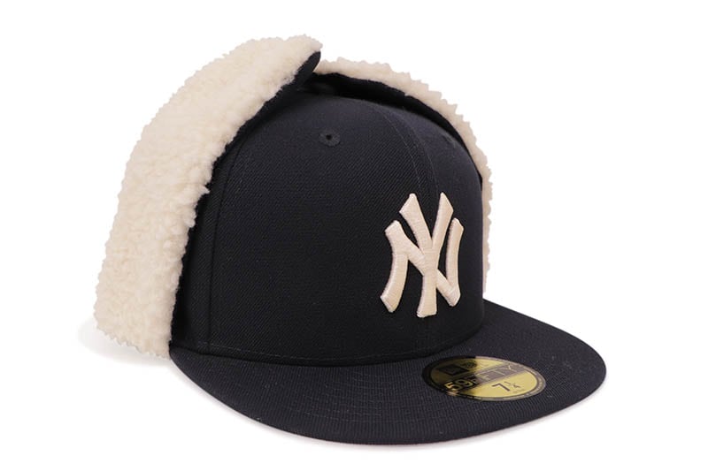 NEW ERA NEW YORK YANKEES 59FIFTY DOG EAR FITTED CAP (NAVY) 14668175