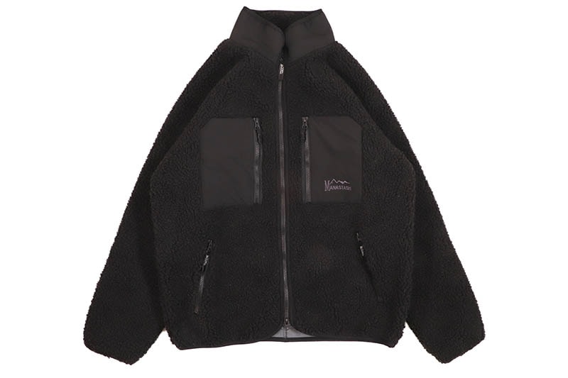 MANASTASH MOUNTAIN GORILLA FLEECE JACKET (792-5252002-010:BLACK)