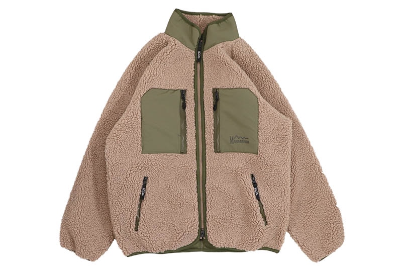 MANASTASH MOUNTAIN GORILLA FLEECE JACKET (792-5252002-010:MOCHA)