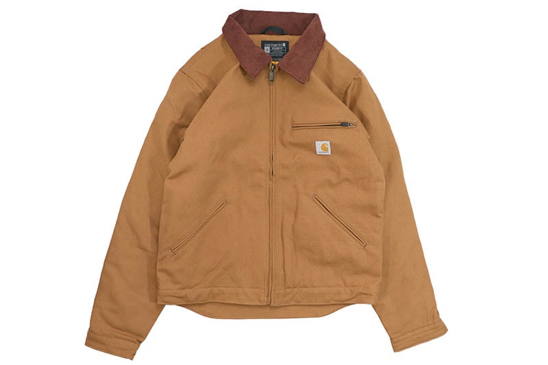 Carhartt BLANKET-LINED DETROIT JACKET (103828-BRN:Carhartt BROWN