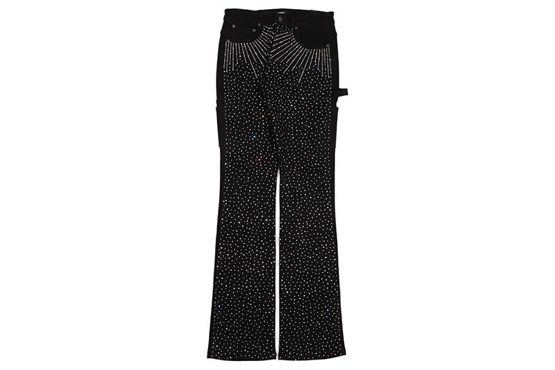 KINDRED DOUBLE KNEE STACKED FIT PANTS (KD2213P:BLACK)