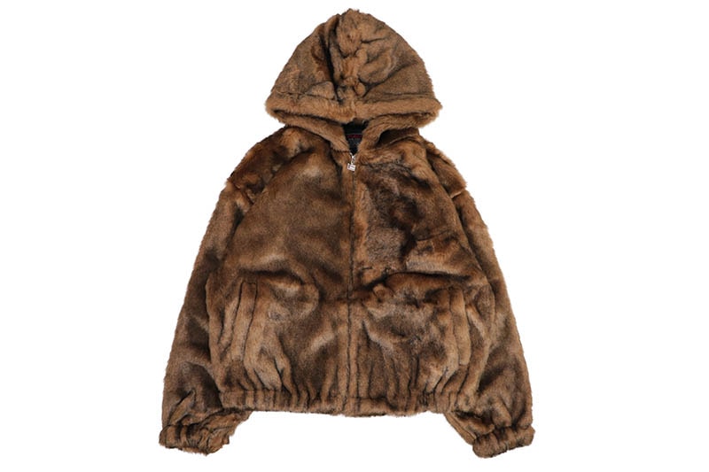 FUBU FAUX FAR HOODED JACKET (FAM-52311:BEIGE) | Brand,A-F,FUBU