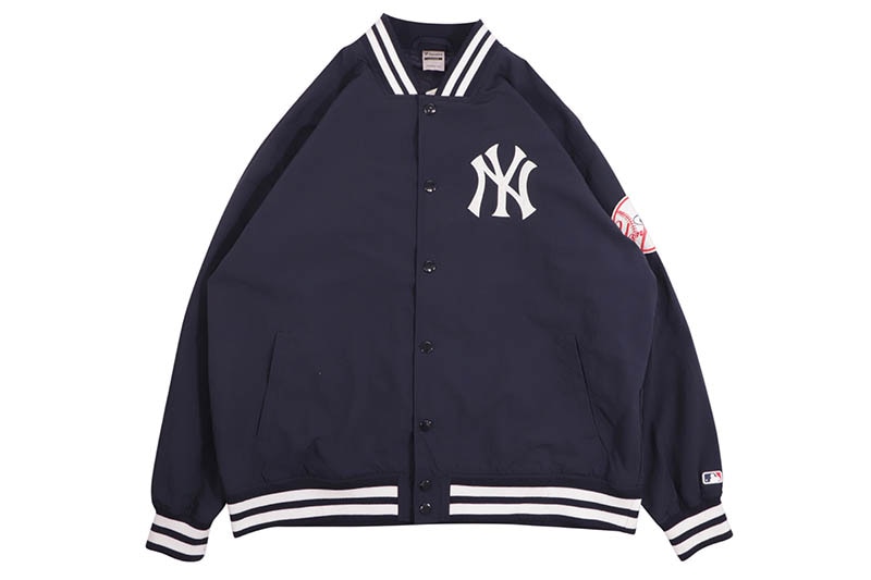 Fanatics NY Yankees ネイビー ジャケット FANATICS NEW YORK YANKEES MLB STANDARD LOGO JACKET (ML2325FW0001