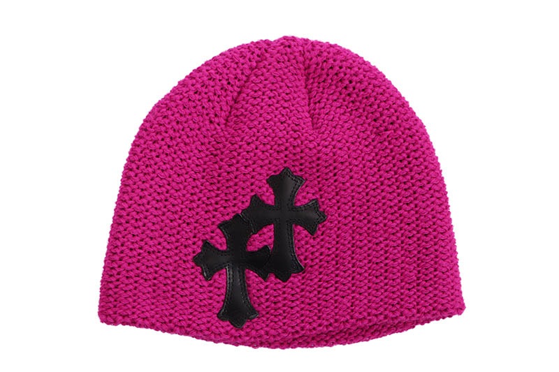 ADVANCE LOW GAUGE CROSS PATCH BEANIE (PINK) ARS-5006 | Brand,A-F