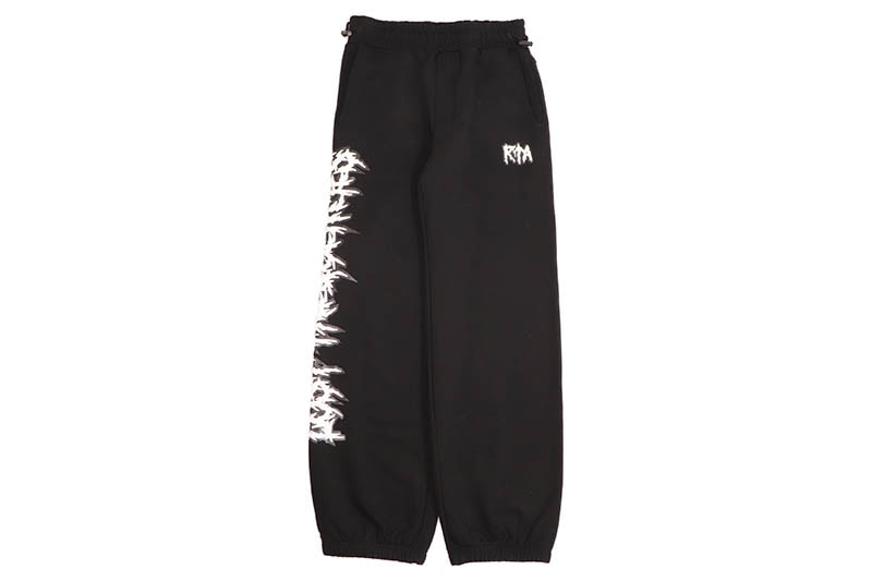 RTA BRAND RAFA OVERSIZED SWEATPANT (MLFQK909-B1425BCLFC:BLACK CYBER LOST FREQUENCIES)