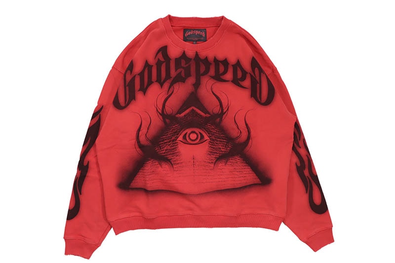 GODSPEED E.O.P SWEATSHIRT (RED) | Brand,G-L,GODSPEED NEW YORK
