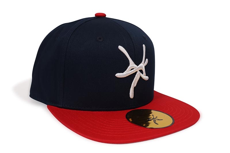YSL HAT (NAVY/RED)
