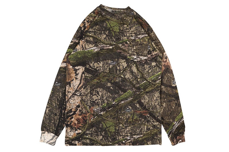 趣味・スポーツ・実用 ROCKS AROUND THE WORLD WORLD FAMOUS SPORTS LONG SLEEVE COTTON T-SHIRT (CTSL-600:MOSSY OAK
