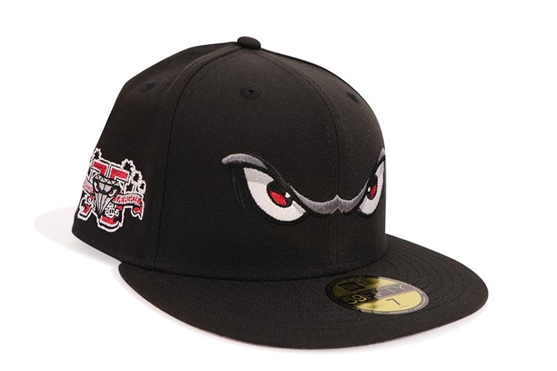 NEW ERA LAKE ELSINORE STORM 59FIFTY FITTED CAP (75TH ANNIVERSARY SIDE PATCH/GREY UNDER VISOR/BLACK) 14724849