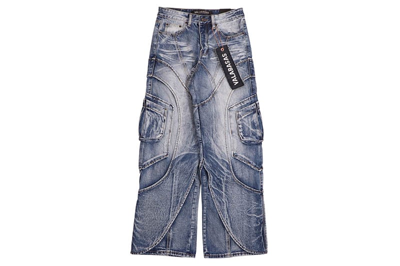 VALABASAS GUTS BAGGY (VLBS-VJ7-1045:BLUE WASH)