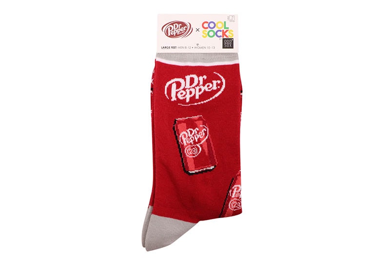 ODD SOX DR,PEPPER CANS CREW SOCKS (40535MCNCF:RED)