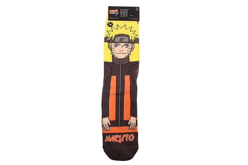ODD SOX NARUTO 360 CREW SOCKS (34097MONCD:MULTI)