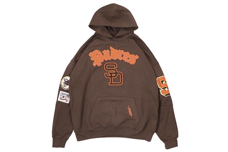 PRO STANDARD SAN DIEGO PADRES BEST DROP SHOULDER PO HOODIE (LSP5315216-BRN:BROWN)
