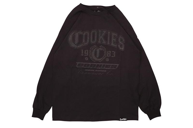 COOKIES PARADISE CITY LS TEE (BLACK) CM254TLP01