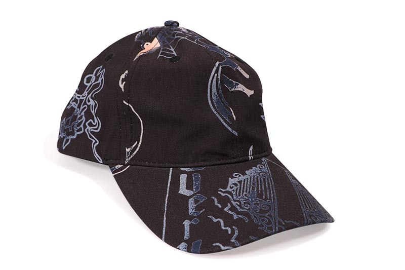 COOKIES HEAVEN CAN WAIT ALL OVER PRINT DAD HAT (WASHED BLACK) CM251XDH06