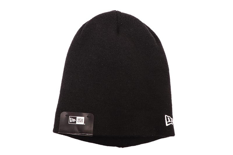 NEW ERA BASIC BEANIE (BLACK/WHITE FLAG) 11120549