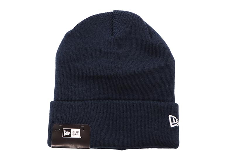 NEW ERA BASIC CUFF KNIT (NAVY/WHITE FLAG) 11120481
