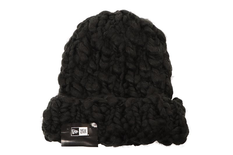 NEW ERA BASIC CUFF CHUNKY KNIT (BLACK) 14670101