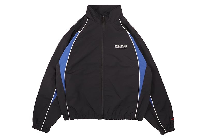 FUBU TRACK JACKET (FAM-61300:BLACK)