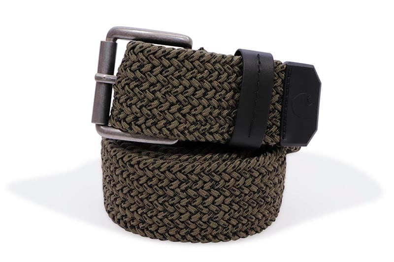 Carhartt RUGGED FLEX��� NYLON CORD BRAIDED BELT (A0005783-301:ARMY GREEN)