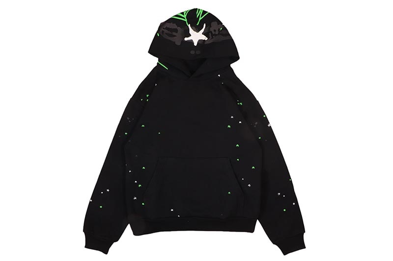 SP5DER HEAVY WEB HOODIE (BLACK) | Brand,S-Z,SP5DER | GROWAROUND