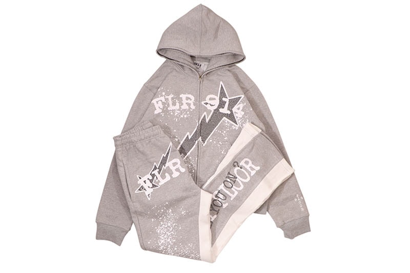 FLOOR 914 CEMENT RHINESTONE ALL STAR SET (GREY/BLACK) | Brand,A-F