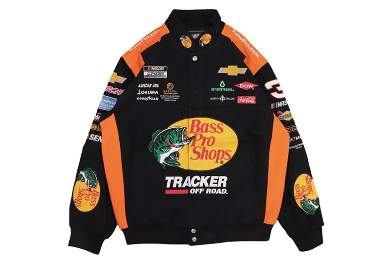 JH Design AUSTIN DILLON BASS PRO NASCAR TWILL JACKET (AD0303BP25