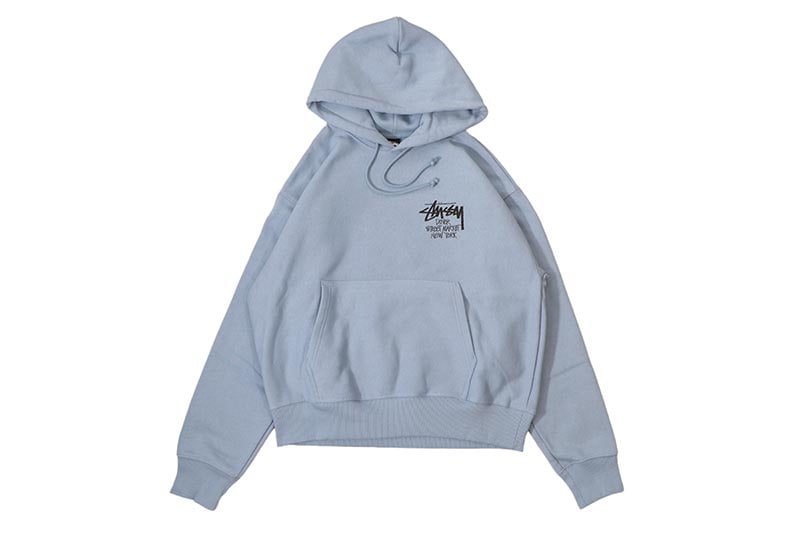 STUSSY STOCK DSM NEW YORK HOOD (SLATE)