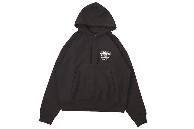 STUSSY STOCK DSM NEW YORK HOOD (BLACK)