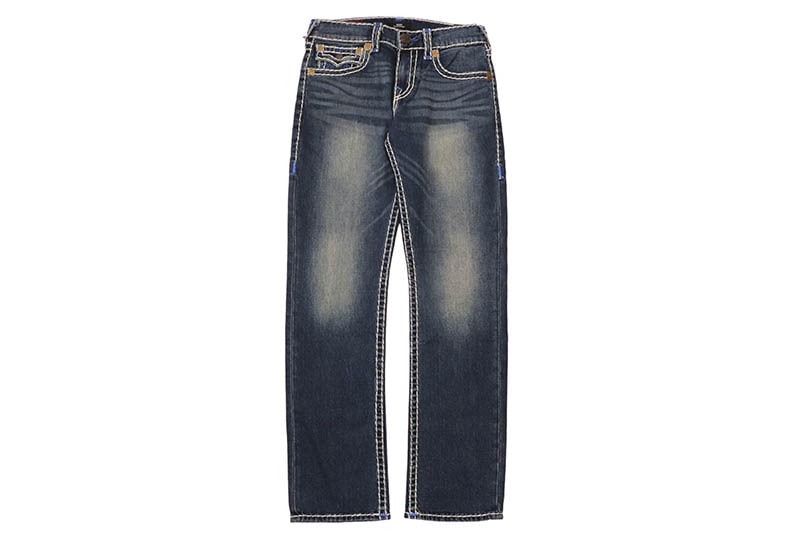 TRUE RELIGION RICKY FLAP SUPER T 34 INCH (109735:RIFF GRUNGE DARK