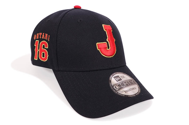 NEW ERA 2026 WORLD BASEBALL CLASSIC SAMURAI JAPAN PLAYERS OHTANI 16 9FORTY ADJUSTABLE CAP (NAVY) 15129655
