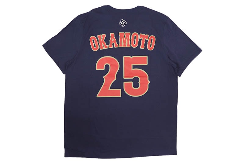 NIKE 2026 WBC JAPAN NATIONAL BASEBALL TEAM T-SHIRT (KAZUMA OKAMOTO/MIDNIGHT NAVY)