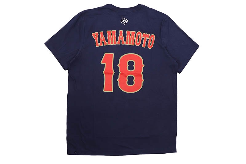 NIKE 2026 WBC JAPAN NATIONAL BASEBALL TEAM T-SHIRT (YOSHINOBU YAMAMOTO/MIDNIGHT NAVY)