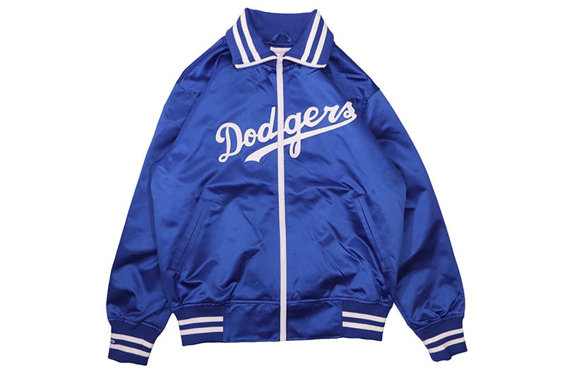 MITCHELL & NESS LOS ANGELES DODGERS 1981 AUTHENTIC BATTING PRACTICE FULL-ZIP JACKET (ROYAL) JK15365