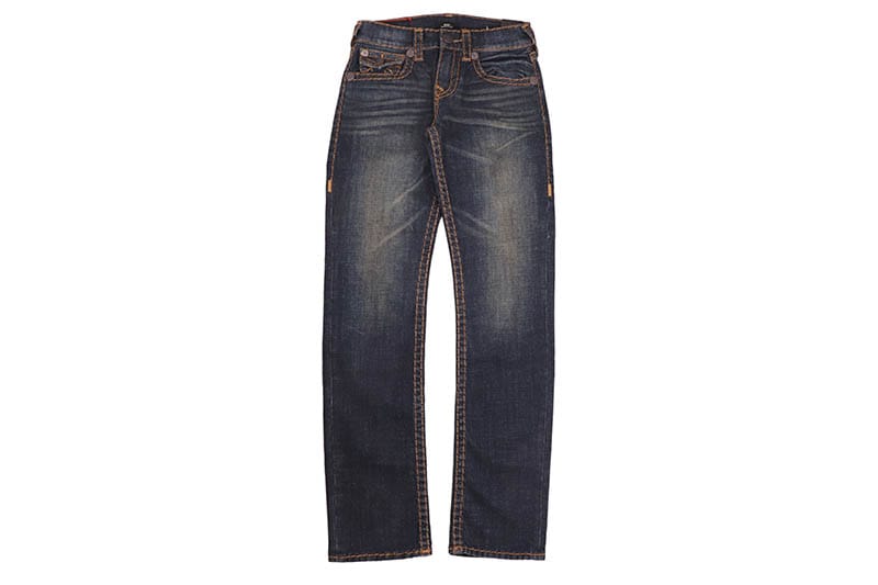 TRUE RELIGION RICKY FLAP SUPER T 32�� (109830:MIDNIGHT SPAK DARK WASH)