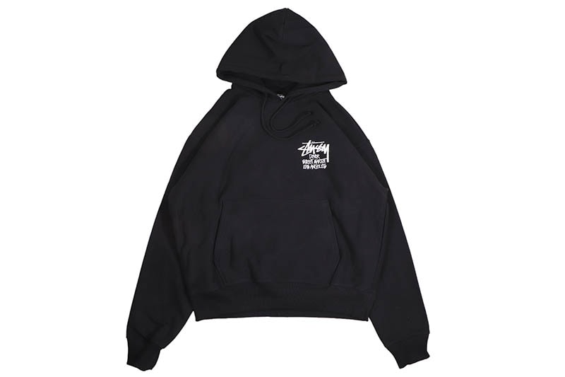 STUSSY STOCK DSM LOS ANGELES HOOD (BLACK)