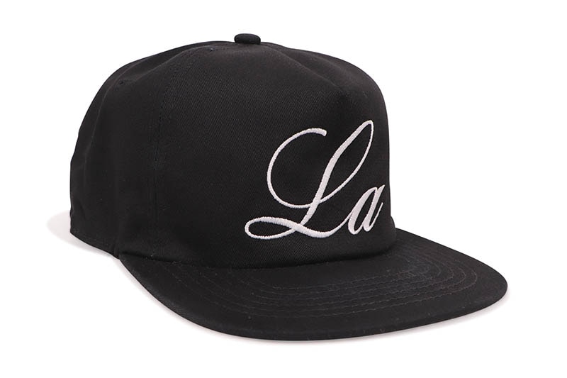 oMA STUDIOS LOS ANGELES SCRIPT HAT (BLACK)