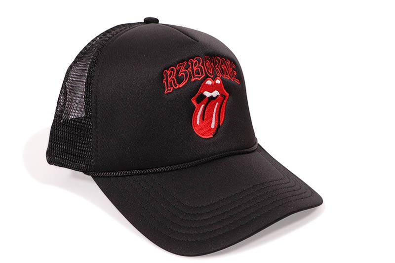 R3BORNE TRS TRUCKER HAT (R3MC143:BLACK)