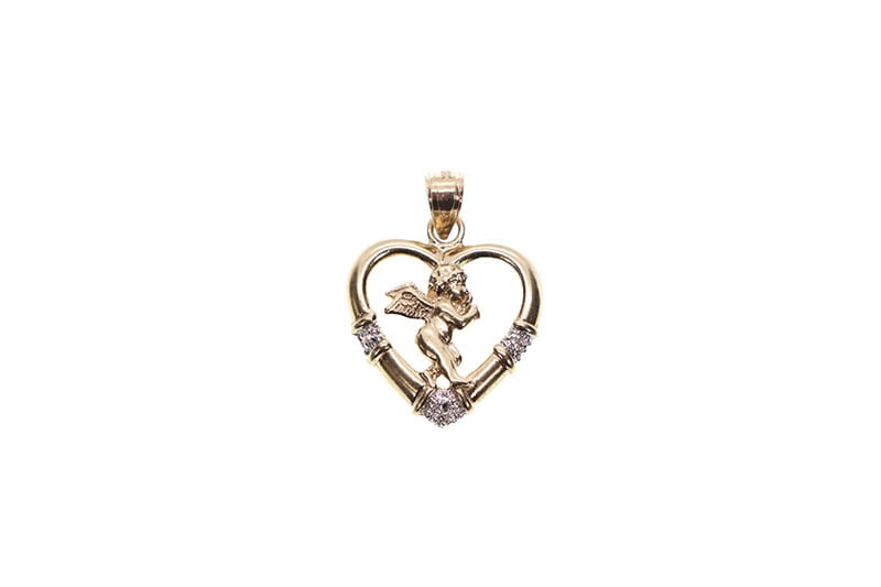ANGEL HEART CHARM