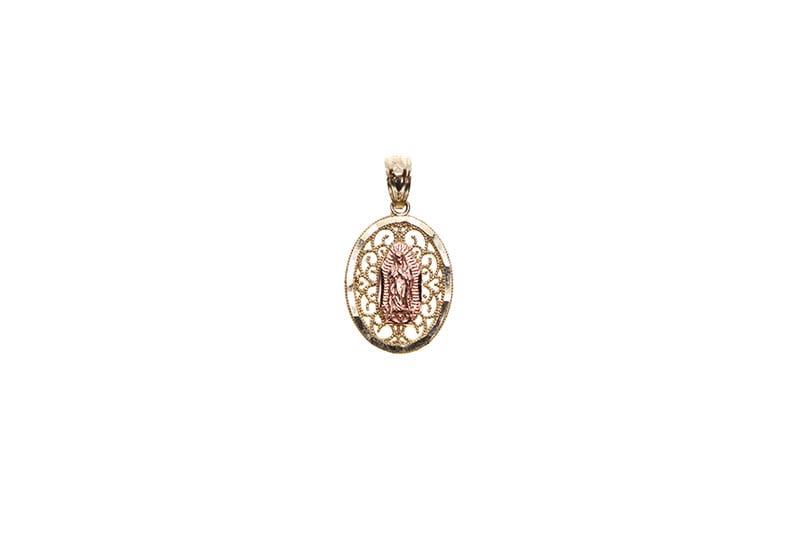VIRGIN MARY OVAL CHARM
