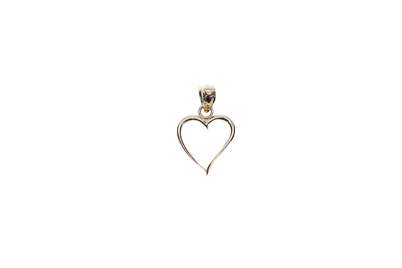 OPEN HEART CHARM
