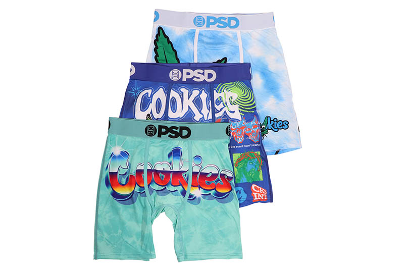 PSD SOLIDS 3 PACK - COOKIES HIGH BOXERS BRIEFS (425180183:MULTI)