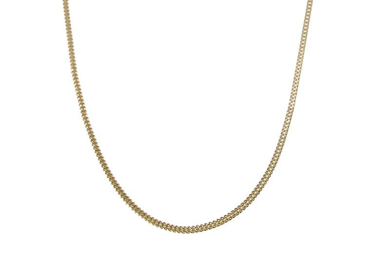 10K FRANCO CHAIN 22INCH