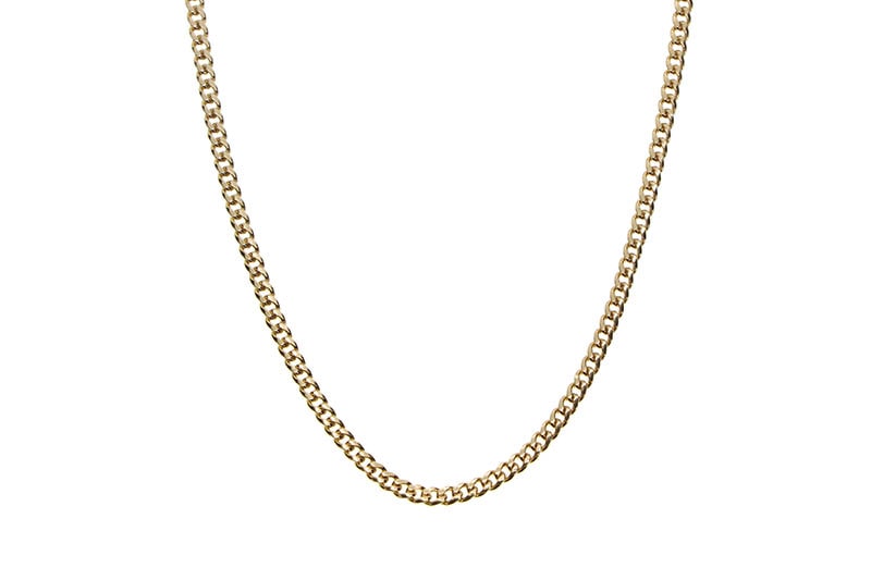 10K CUBAN CHAIN 18INCH